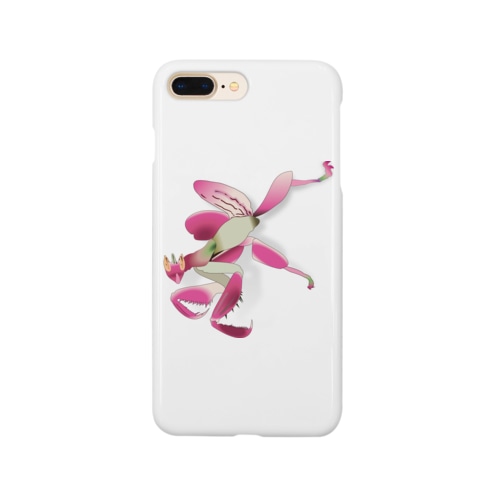 いたずらデザイン(ちょっとハナカマキリついてますよ) Smartphone Case