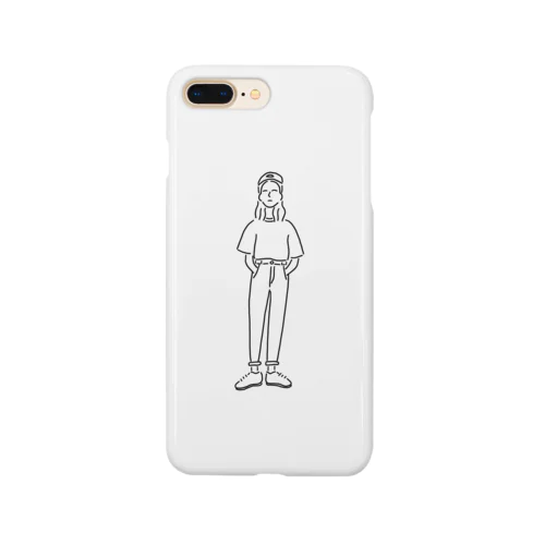 強い女の子 Smartphone Case