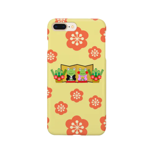 めでたいかえるさん Smartphone Case