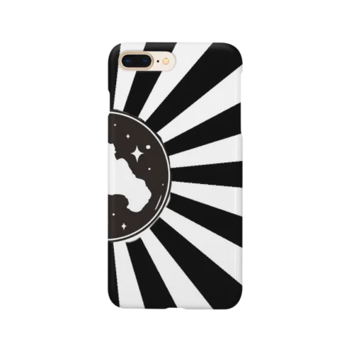 #wupe -日照旗モデル（黒）- Smartphone Case