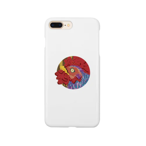 ZODIAC rooster（酉）　円 Smartphone Case