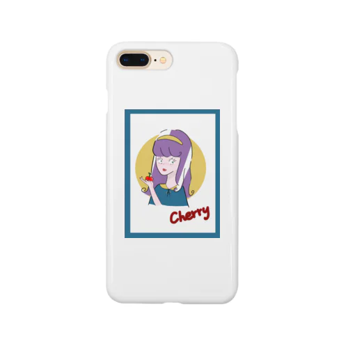 Cherry moon Smartphone Case