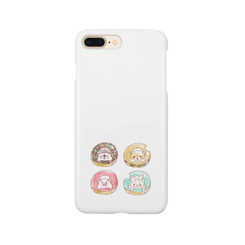 オリジナル　ハリネズミのソフィー、ドーナッツにハマる。 Smartphone Case