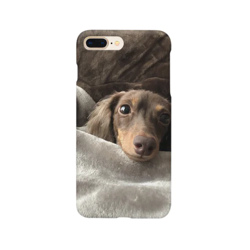 ミニチュアダックス　ラム　ひょっこり犬 Smartphone Case