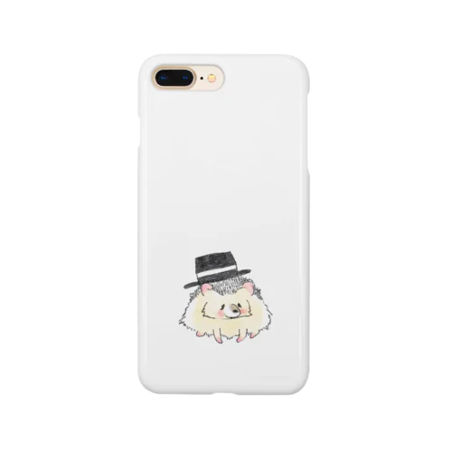 オリジナル　ハリネズミのソフィー、ハットをかぶる。 Smartphone Case