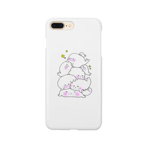 もちもちあざらし(カラー) Smartphone Case