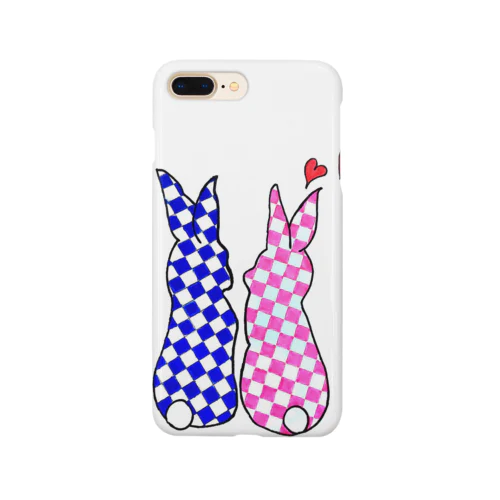 うさぎと和柄 Smartphone Case