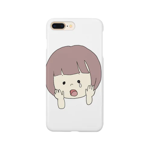 泣きべそ女の子 Smartphone Case