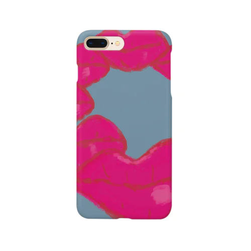 Pink lips シリーズ Smartphone Case