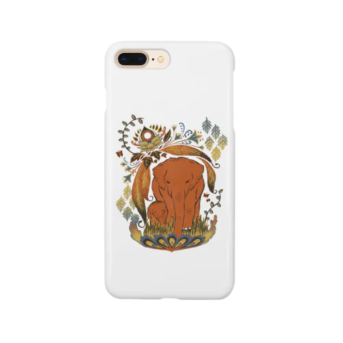 ゾウの親子🐘 Smartphone Case