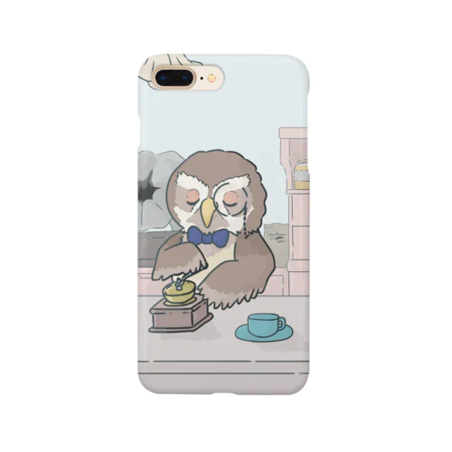 ふくろうさんの、ふくろうカフェ Smartphone Case