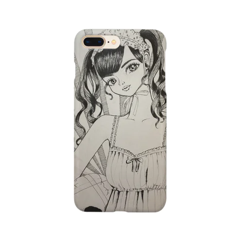 ヘッドドレスかわいいこﾁｬﾝスマホケース Smartphone Case