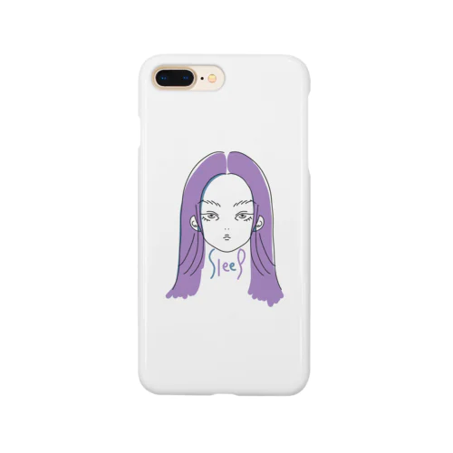 sleepy girl  Smartphone Case