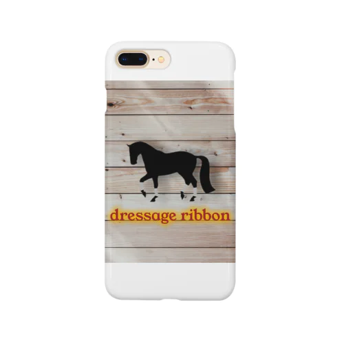 dressage ribbonロゴ スマホケース