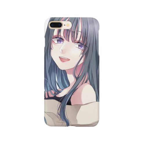 黒髪ロング女子 Smartphone Case