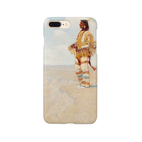 フレデリック・レミントン　The Last of His Race (The Vanishing American) 絵画プリント Smartphone Case