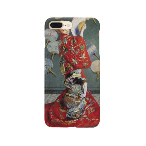 クロード・モネ　『ラ・ジャポネーズ』　絵画プリント Smartphone Case