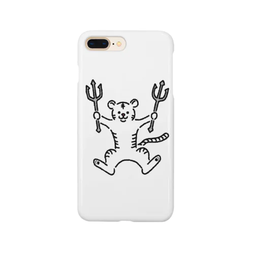 とらイデント　ホワイトタイガーVer. Smartphone Case