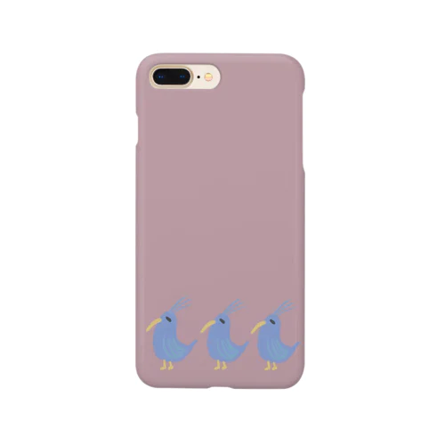 "blue birds"シリーズ Smartphone Case