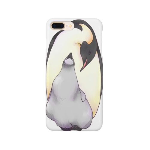エンペラーペンギンの親子 Smartphone Case