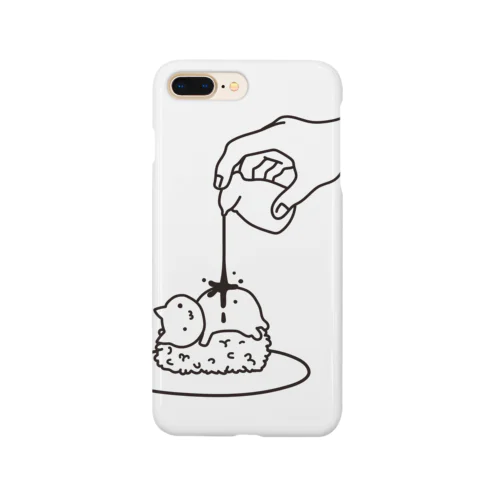 ゆるいねこ　「すしねこ」 Smartphone Case