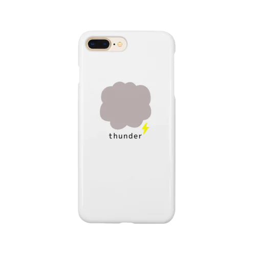 しんぷる にthunder スマホケース