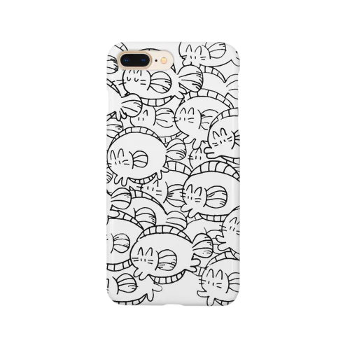 ひらめキャットの群れ Smartphone Case