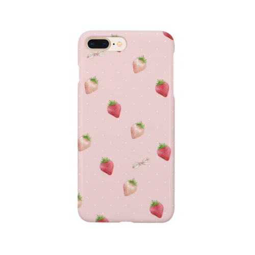 strawberry pattern Smartphone Case