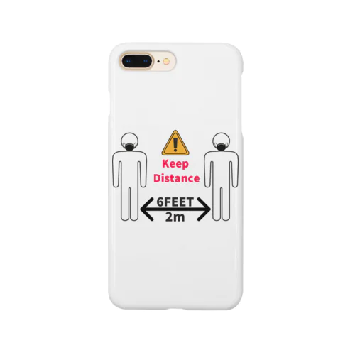 Keep Distance Smartphone Case