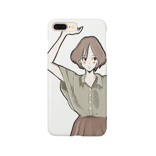 落書き女の子 Smartphone Case