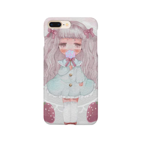 ふわふわな女の子 Smartphone Case