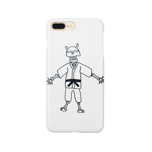 柔道ガイコツ(スカル) Smartphone Case