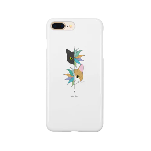 クーとウニと花 Smartphone Case