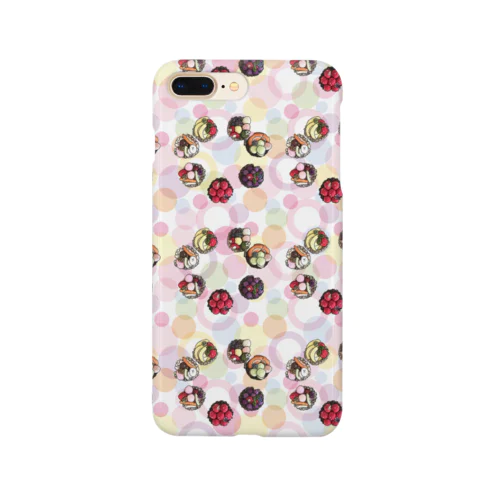 イラストケーキ風スマホケース Smartphone Case