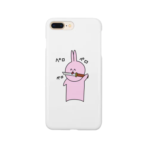 うさぎペロペロスマホケース Smartphone Case