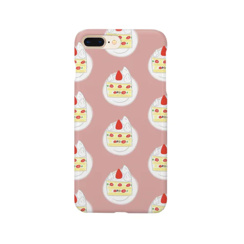 ショートケーキにゃんこ Smartphone Case