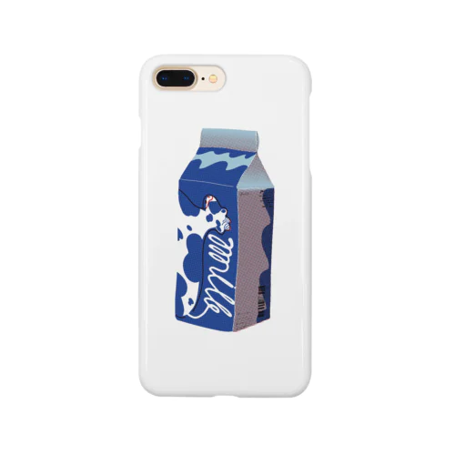 牛乳ブルー Smartphone Case