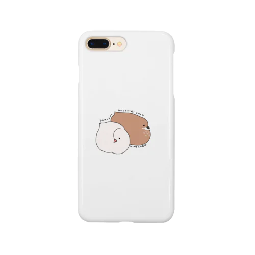 ヒメウズラよりそいもっちりちゃんシリーズ Smartphone Case