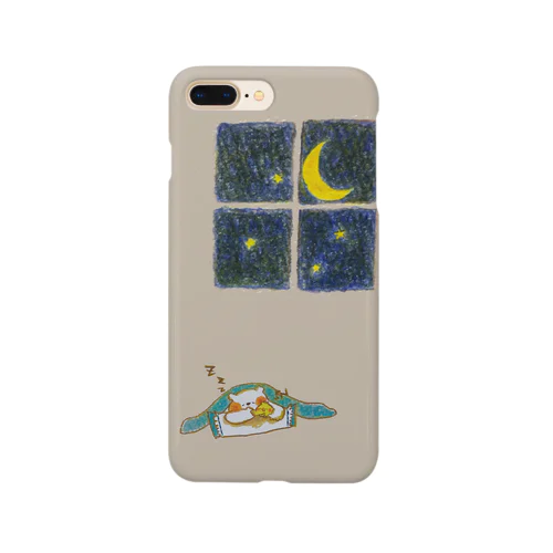 しろくまとひよこのおやすみ Smartphone Case