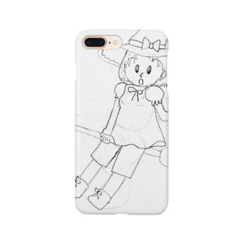 魔法使いお姉さん:ラフスケッチ Smartphone Case