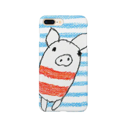 こぶた01・しましま Smartphone Case