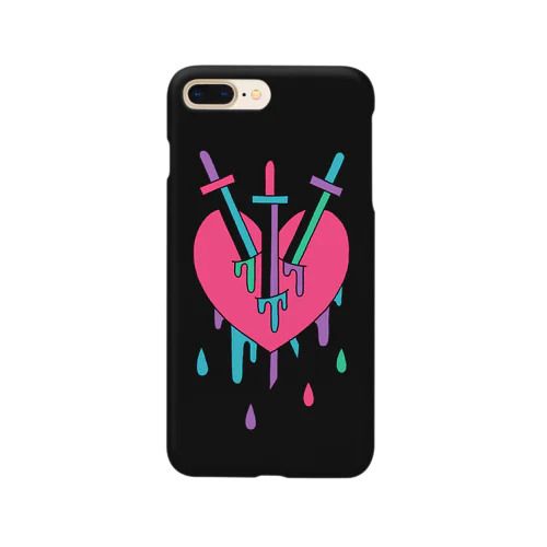 タロット「THREE of SWORDS.(ソードの３)」スマホケース Smartphone Case