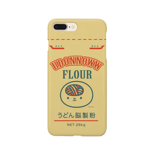 うどん脳製粉 スマホケース