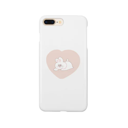 ごろごろ寝そべりうさちゃん Smartphone Case