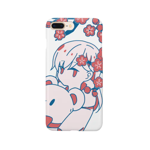 おんなのことテディベア【梅１】 Smartphone Case