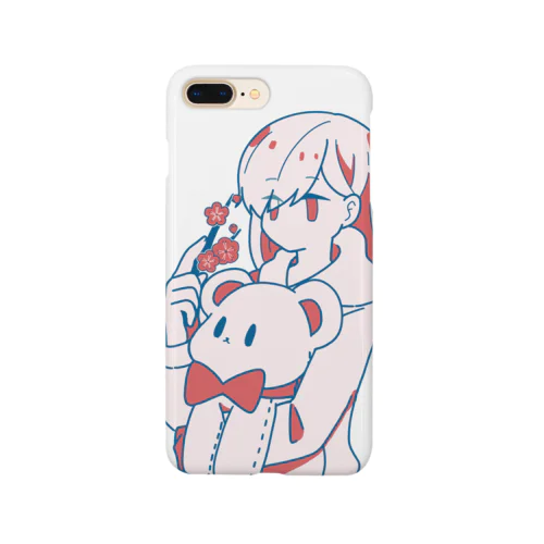 おんなのことテディベア【梅２】 Smartphone Case