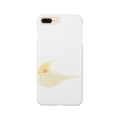 白オカメの気配 Smartphone Case