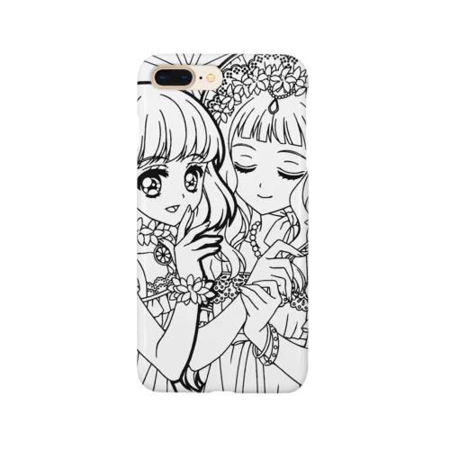 レモンの妖精（線画） Smartphone Case