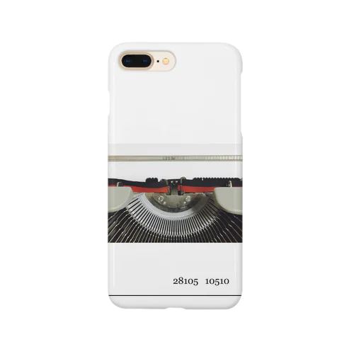 タイプライター　28105 10510 Smartphone Case