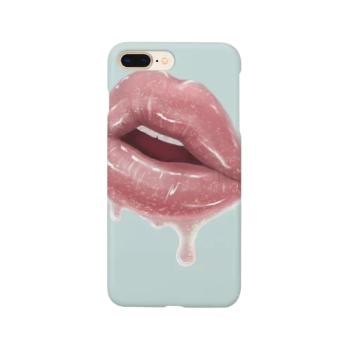 Juicy lip pink Smartphone Case